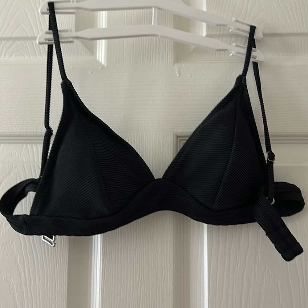 Old Navy Black Bikini Top Small